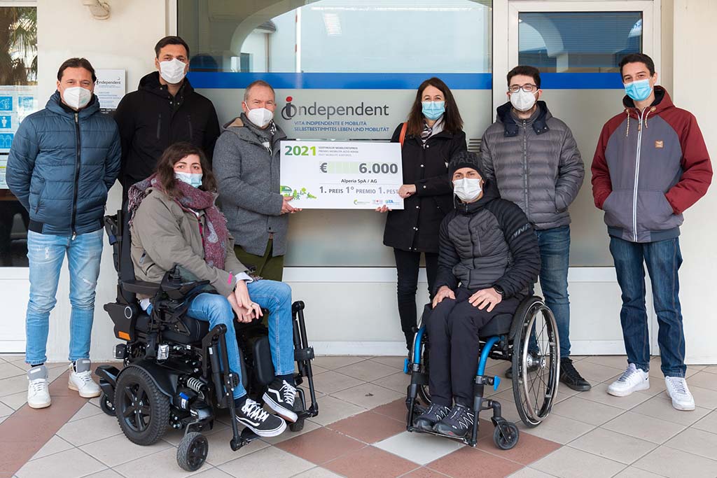 Consegna del Premio Mobilità Alto Adige