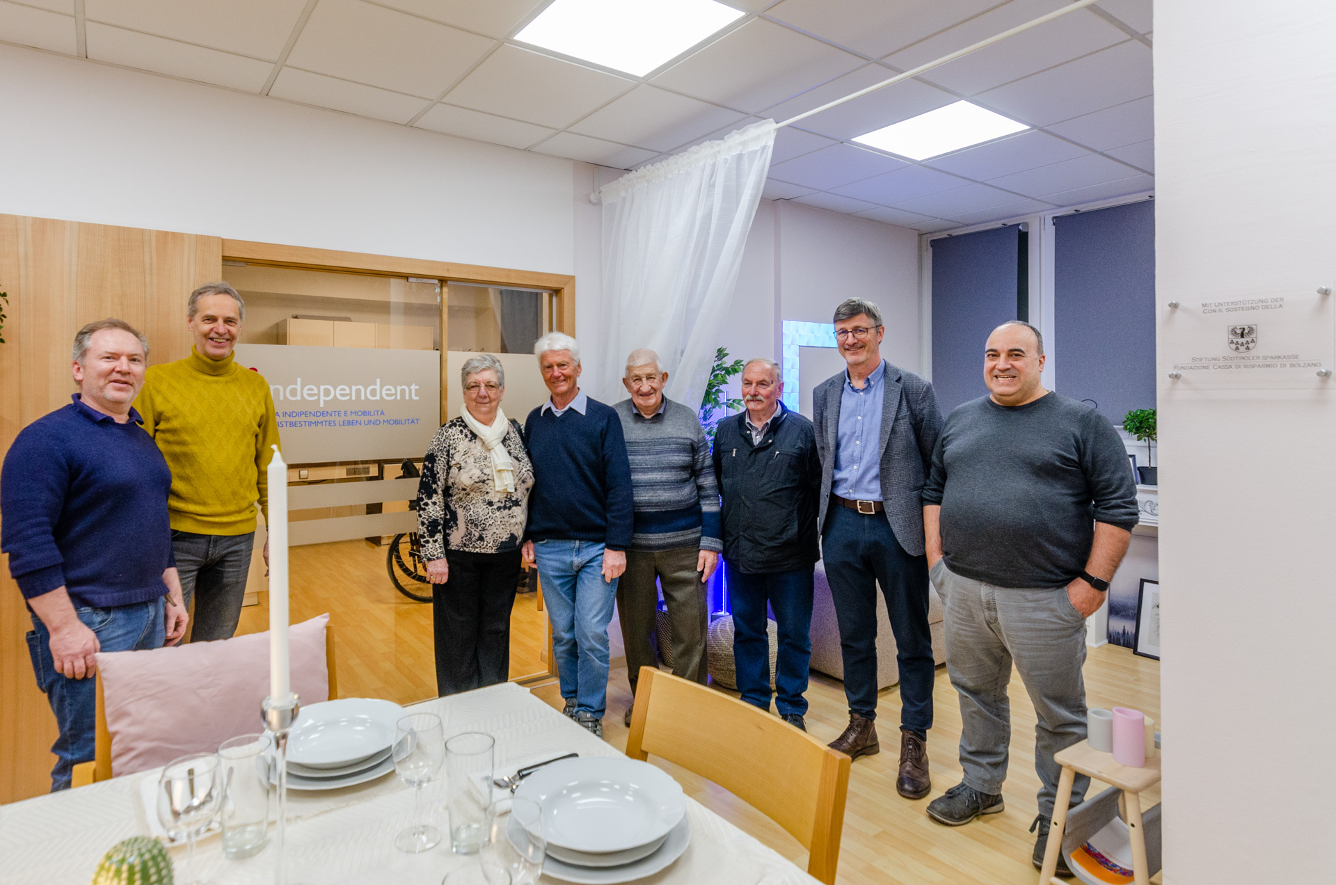 Foto di gruppo: Consulta delle persone anziane del Comune di Merano